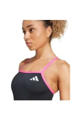 MAIO ADIDAS THINSTRIPES ESS FEMININO - Preto/pink MAIO ADIDAS THINSTRIPES ESS FEMININO - Preto/pink