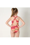MAIÔ SPEEDO LAYERS INFANTIL - Vermelho/laranja MAIÔ SPEEDO LAYERS INFANTIL - Vermelho/laranja