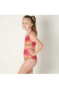MAIÔ SPEEDO LAYERS INFANTIL - Vermelho/laranja MAIÔ SPEEDO LAYERS INFANTIL - Vermelho/laranja