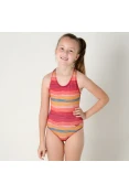 MAIÔ SPEEDO LAYERS INFANTIL - Vermelho/laranja MAIÔ SPEEDO LAYERS INFANTIL - Vermelho/laranja
