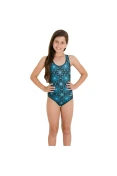 MAIÔ SPEEDO LILY INFANTIL - Azul/preto MAIÔ SPEEDO LILY INFANTIL - Azul/preto