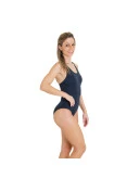 MAIÔ SPEEDO MAILLOT ACQUAPLUS FEMININO - Grafite MAIÔ SPEEDO MAILLOT ACQUAPLUS FEMININO - Grafite