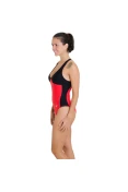 MAIÔ SPEEDO RADIANCE FEMININO - Vermelho/preto MAIÔ SPEEDO RADIANCE FEMININO - Vermelho/preto