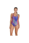 MAIÔ SPEEDO ZIGGY FEMININO - Roxo/amarelo MAIÔ SPEEDO ZIGGY FEMININO - Roxo/amarelo