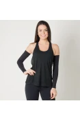 MANGUITO LIVE SLEEVE RUNNING - Preto MANGUITO LIVE SLEEVE RUNNING - Preto