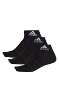 MEIA ADIDAS ANKLE 3 PARES CANO MEDIO UNISSEX - Preto MEIA ADIDAS ANKLE 3 PARES CANO MEDIO UNISSEX - Preto