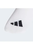 MEIA ADIDAS CREW C/3 JUNIOR - Branco/preto