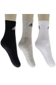 MEIA ADIDAS CREW CUSHION 3S PACOTE COM 3 - Colorido MEIA ADIDAS CREW CUSHION 3S PACOTE COM 3 - Colorido