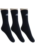 MEIA ADIDAS CUSHION CREW PACOTE COM 3 PARES - Preto MEIA ADIDAS CUSHION CREW PACOTE COM 3 PARES - Preto