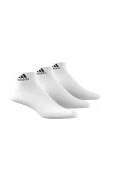 MEIA ADIDAS CUSHIONED ANKLE 3 PARES (UNISSEX) - Branco MEIA ADIDAS CUSHIONED ANKLE 3 PARES (UNISSEX) - Branco