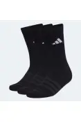 MEIA ADIDAS CUSHIONED SPORTSWEAR CREW 3/P - Preto MEIA ADIDAS CUSHIONED SPORTSWEAR CREW 3/P - Preto