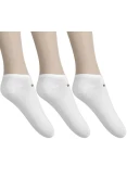 MEIA ADIDAS NO SHOW PACOTE COM 3 PARES - Branco MEIA ADIDAS NO SHOW PACOTE COM 3 PARES - Branco