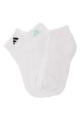 MEIA ADIDAS TAMANHO 34-39 PACOTE COM 3 - Branco MEIA ADIDAS TAMANHO 34-39 PACOTE COM 3 - Branco