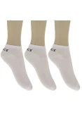 MEIA ASICS COTTON SPORTS LOW CUT PACOTE COM 3 - Branco MEIA ASICS COTTON SPORTS LOW CUT PACOTE COM 3 - Branco