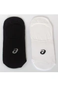 MEIA ASICS INVISIBLE TRAINING PACOTE COM 2 PARES - Preto/branco MEIA ASICS INVISIBLE TRAINING PACOTE COM 2 PARES - Preto/branco