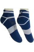 MEIA ASICS QUICK LYTE SINGLE PACOTE COM 3 - Marinho/cinza MEIA ASICS QUICK LYTE SINGLE PACOTE COM 3 - Marinho/cinza