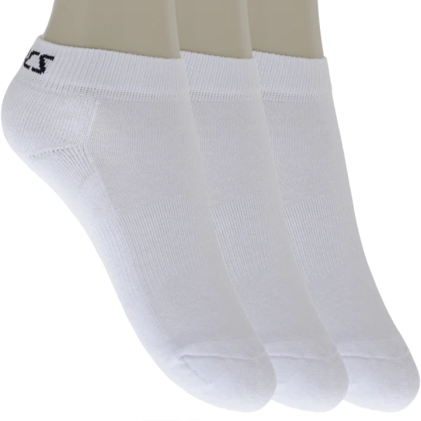 MEIA ASICS STRETCH LOW CUT ASSORTED TAMANHO 34-38 PACOTE COM 3 - Branco
