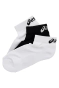 MEIA ASICS STRETCH LOW CUT ASSORTED TAMANHO 34-38 PACOTE COM 3 - Branco/preto MEIA ASICS STRETCH LOW CUT ASSORTED TAMANHO 34-38 PACOTE COM 3 - Branco/preto