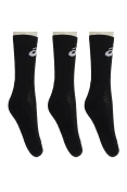 MEIA ASICS TENNIS CREW PACOTE COM 3 - Preto MEIA ASICS TENNIS CREW PACOTE COM 3 - Preto