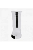 MEIA DE BASQUTE NIKE ELITE CREW - Branco/preto