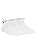 MEIA MIZUNO BASIC CANO BAIXO KIT COM 3 PARES UNISSEX - Branco MEIA MIZUNO BASIC CANO BAIXO KIT COM 3 PARES UNISSEX - Branco