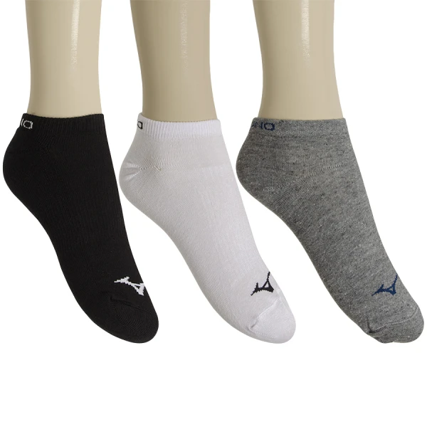 MEIA MIZUNO CANO CURTO NARA PACOTE COM 3 PARES - Colorido