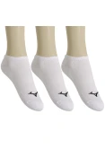 MEIA MIZUNO CRONOS INVISIVEL PACOTE COM 3 PARES - Branco