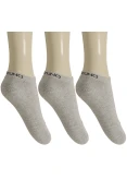 MEIA MIZUNO CRONOS INVISIVEL PACOTE COM 3 PARES - Cinza MEIA MIZUNO CRONOS INVISIVEL PACOTE COM 3 PARES - Cinza