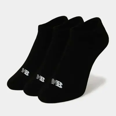 MEIA NEW BALANCE CANO INVISIVEL PCT/3 39-43 - Preto