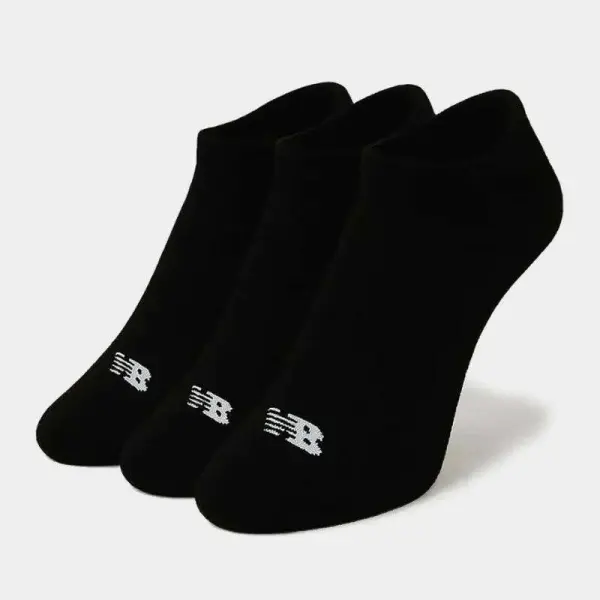 MEIA NEW BALANCE CANO INVISIVEL PCT/3 35-38 - Preto