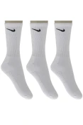 MEIA NIKE CUSHION CREW PACOTE COM 3 PARES - Branco