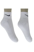 MEIA NIKE CUSHION QUARTER PACOTE COM 3 - Cinza/preto MEIA NIKE CUSHION QUARTER PACOTE COM 3 - Cinza/preto