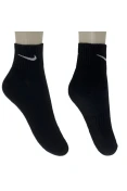 MEIA NIKE CUSHION QUARTER PACOTE COM 3 - Cinza/preto MEIA NIKE CUSHION QUARTER PACOTE COM 3 - Cinza/preto