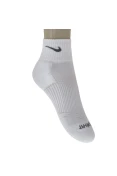 MEIA NIKE DRI-FIT COTTON CUSHION QTR - Branco MEIA NIKE DRI-FIT COTTON CUSHION QTR - Branco