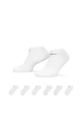 MEIA NIKE EVERYDAY CUSH PACOTE COM 6 UNIDADES - Branco
