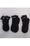 MEIA NIKE EVERYDAY CUSHION ANKLE PACOTE COM 3 PARES - Preto MEIA NIKE EVERYDAY CUSHION ANKLE PACOTE COM 3 PARES - Preto