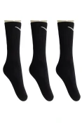 MEIA NIKE EVERYDAY CUSHION CREW PACOTE COM 3 - Preto MEIA NIKE EVERYDAY CUSHION CREW PACOTE COM 3 - Preto