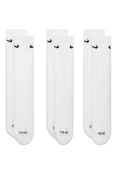 MEIA NIKE EVERYDAY PLUS 3 PARES UNISSEX - Branco MEIA NIKE EVERYDAY PLUS 3 PARES UNISSEX - Branco