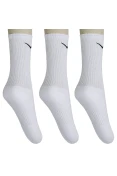 MEIA NIKE PERFORMANCE COTTON CANO ALTO INFANTIL PACOTE COM 3 - Branco MEIA NIKE PERFORMANCE COTTON CANO ALTO INFANTIL PACOTE COM 3 - Branco
