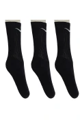 MEIA NIKE PERFORMANCE COTTON CANO ALTO INFANTIL PACOTE COM 3 - Preto MEIA NIKE PERFORMANCE COTTON CANO ALTO INFANTIL PACOTE COM 3 - Preto