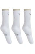 MEIA NIKE PERFORMANCE CUSHIONED CREW INFANTIL PACOTE COM 3 - Branco MEIA NIKE PERFORMANCE CUSHIONED CREW INFANTIL PACOTE COM 3 - Branco