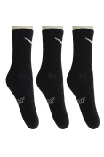 MEIA NIKE PERFORMANCE CUSHIONED CREW INFANTIL PACOTE COM 3 - Preto MEIA NIKE PERFORMANCE CUSHIONED CREW INFANTIL PACOTE COM 3 - Preto