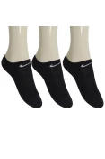MEIA NIKE PERFORMANCE CUSHIONED NO SHOW INFANTIL PACOTE COM 3 - Preto MEIA NIKE PERFORMANCE CUSHIONED NO SHOW INFANTIL PACOTE COM 3 - Preto