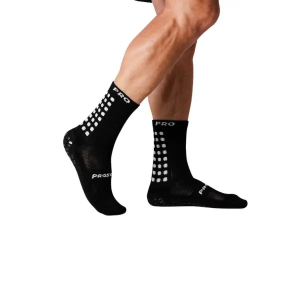 MEIA PROSOCKS GRIP ATLETAS - Preto