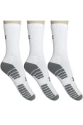 MEIA UNDER ARMOUR HEATGEAR CREW PACOTE COM 3 PARES 39/44 - Branco MEIA UNDER ARMOUR HEATGEAR CREW PACOTE COM 3 PARES 39/44 - Branco