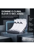Meias ADIDAS Cano Baixo Climacool Performance (3 Pares) - Branco Meias ADIDAS Cano Baixo Climacool Performance (3 Pares) - Branco