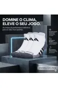 Meias ADIDAS Cano Baixo Climacool Performance (3 Pares) - Branco Meias ADIDAS Cano Baixo Climacool Performance (3 Pares) - Branco