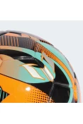 MINI BOLA ADIDAS MESSI - Preto/laranja