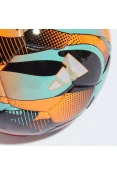MINI BOLA ADIDAS MESSI - Preto/laranja
