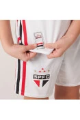 MINI KIT ADIDAS SÃO PAULO FC OFICIAL 1 2019 INFANTIL - Branco/vermelho MINI KIT ADIDAS SÃO PAULO FC OFICIAL 1 2019 INFANTIL - Branco/vermelho